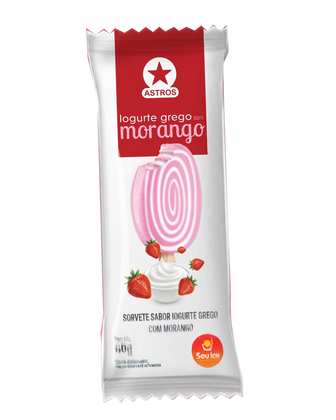 Iogurte Grego com Morango