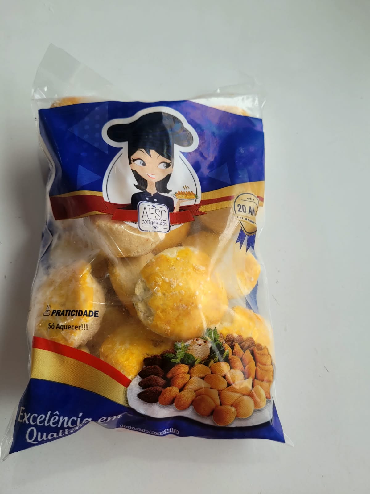 Mini Empadas de  Frango 500g