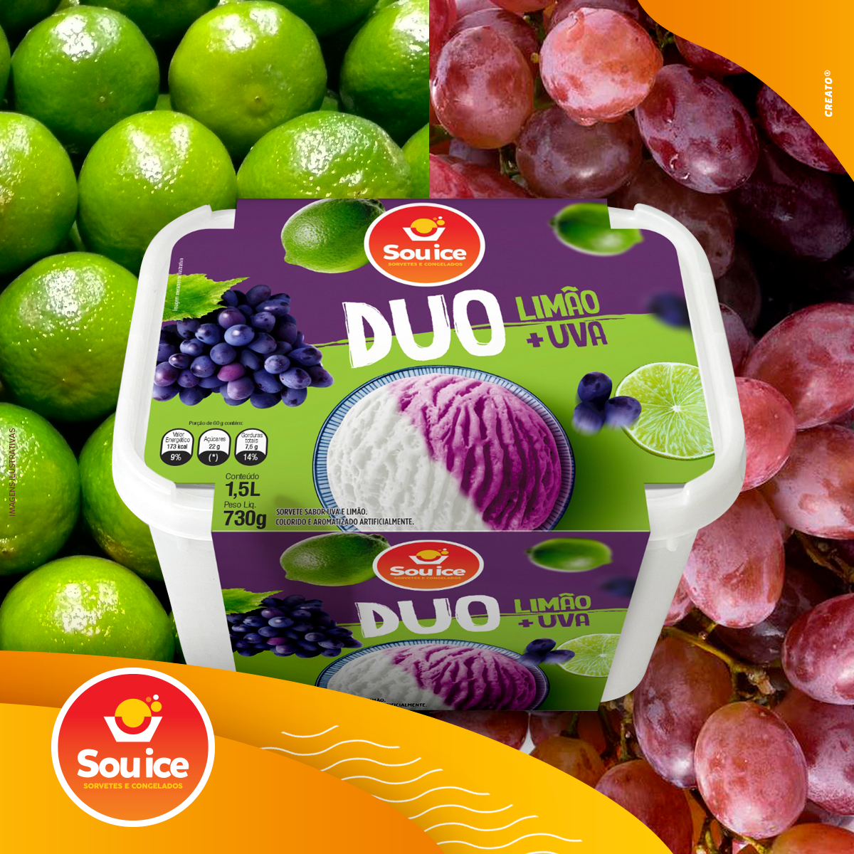 Duo Limão + Uva