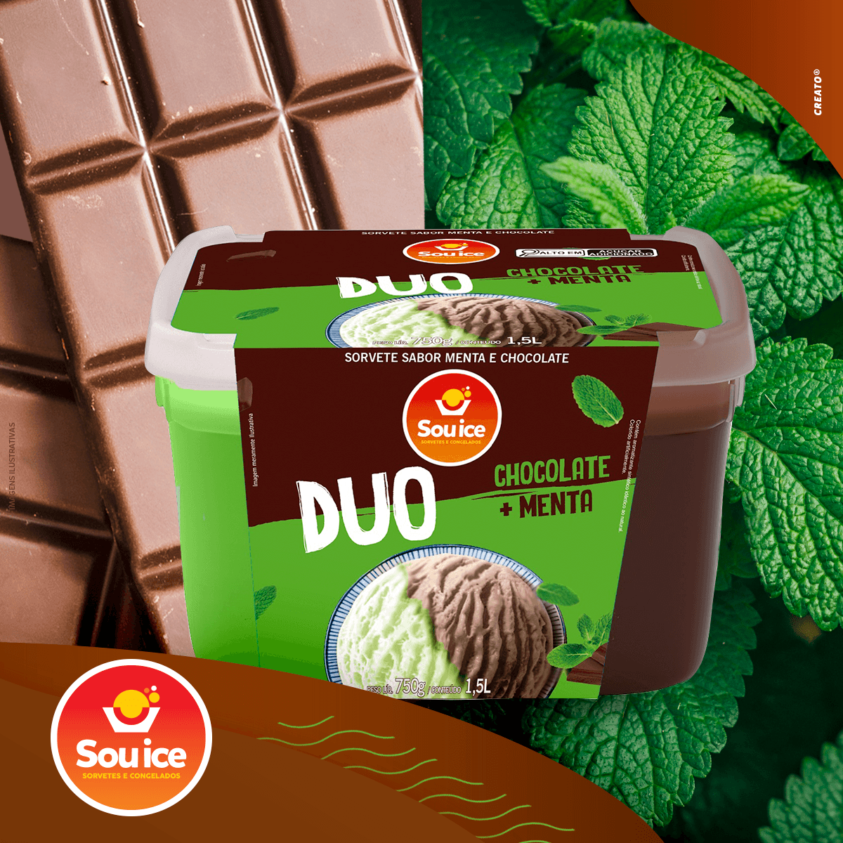 Duo Chocolate + Menta