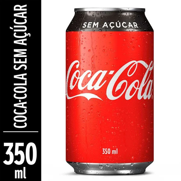 Coca Cola Zero Lata 350ml