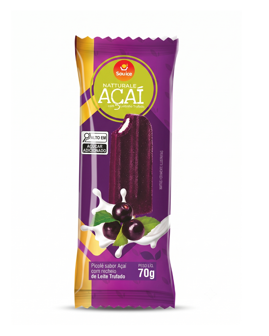 Açaí com Leitinho Trufado