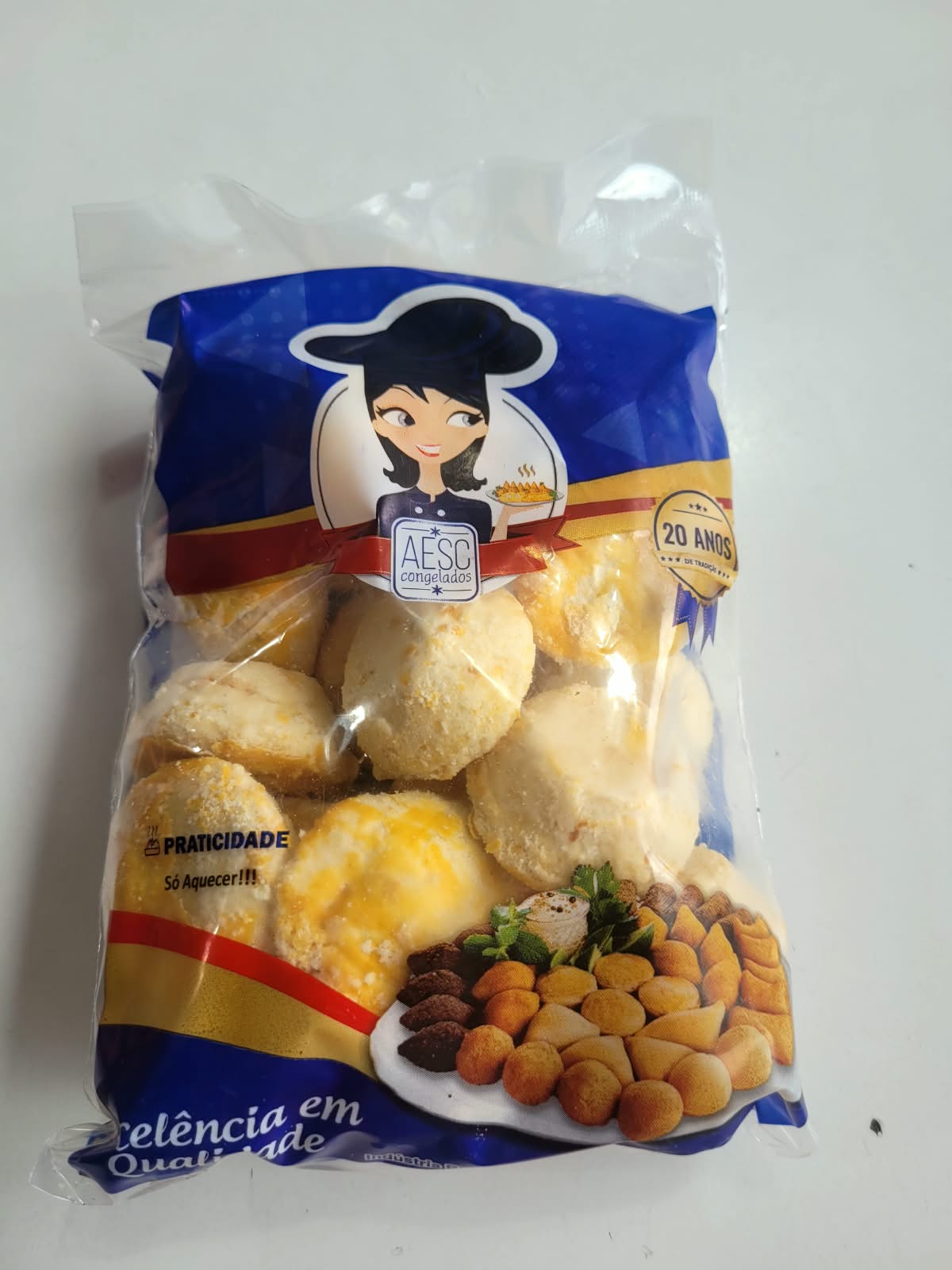 Mini Empadas de  Palmito 500g