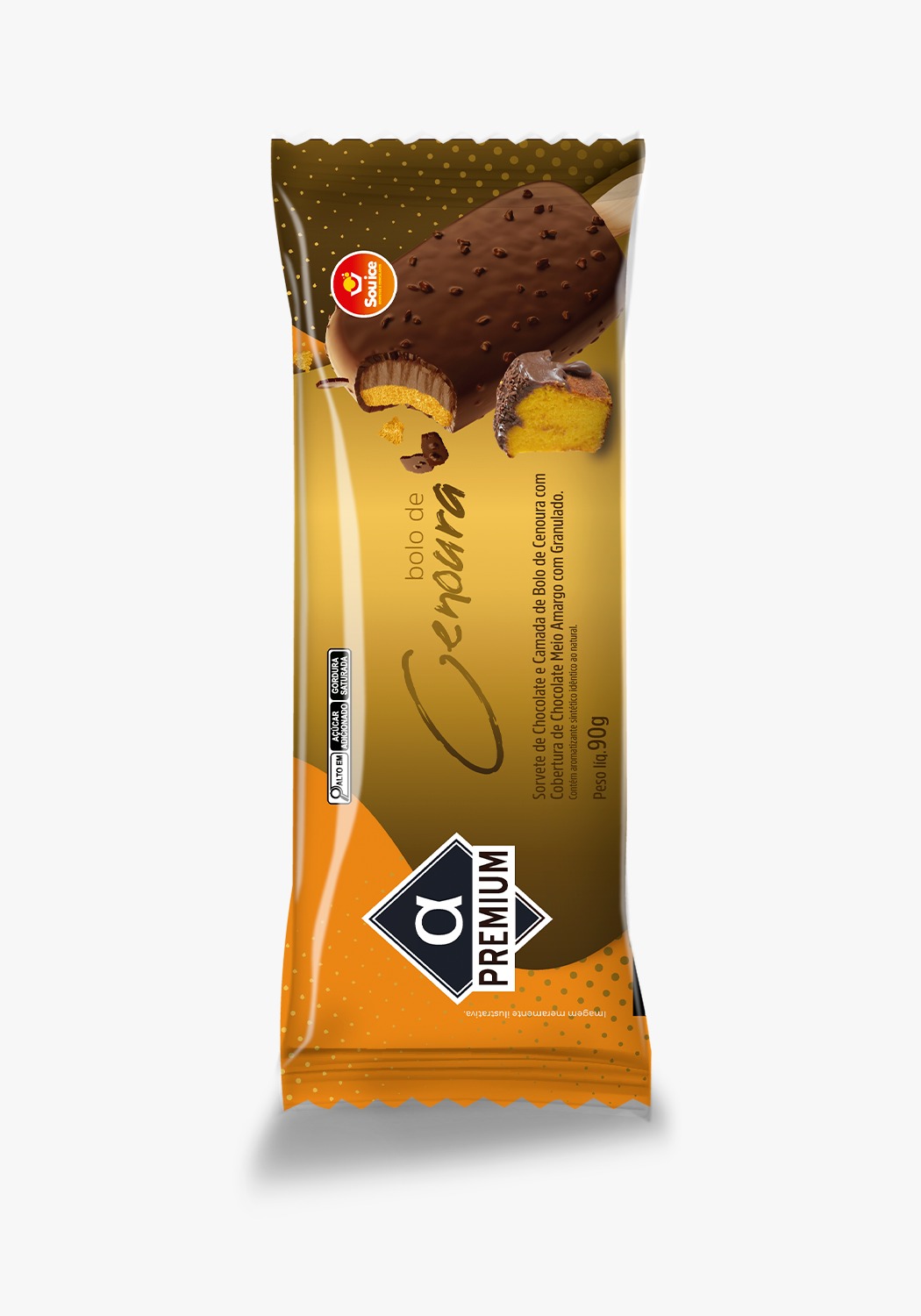 Premium Bolo de Cenoura