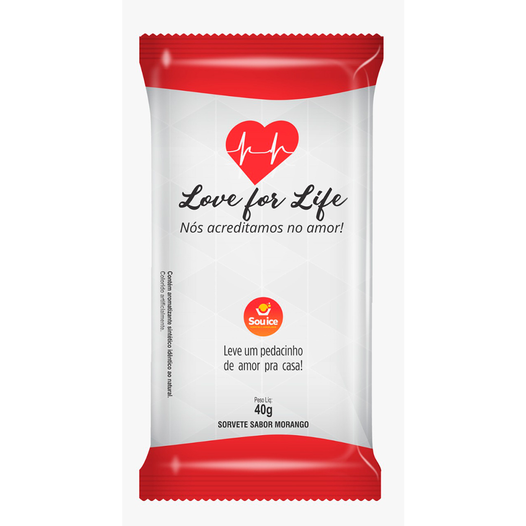 Love for Life - Morango cremoso